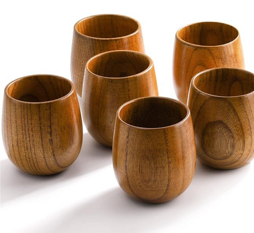 Exotic Wooden Tea Cup (6pcs)