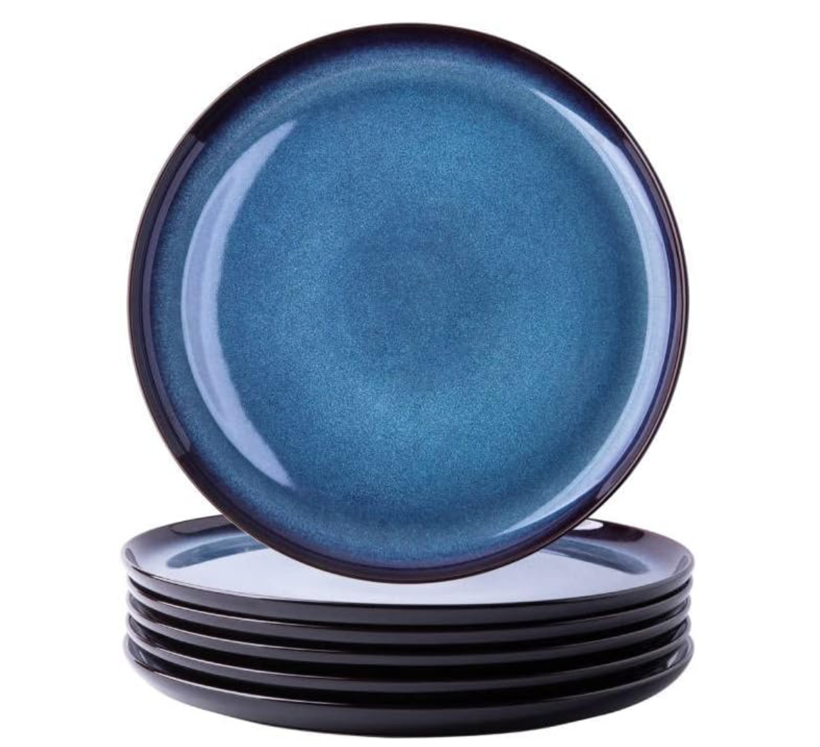 Ceramic Dinner Plates (Set of 6)
