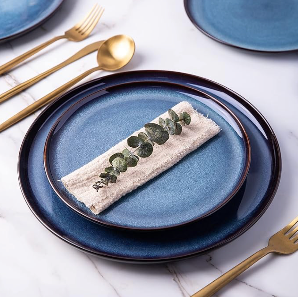 Ceramic Dinner Plates (Set of 6)