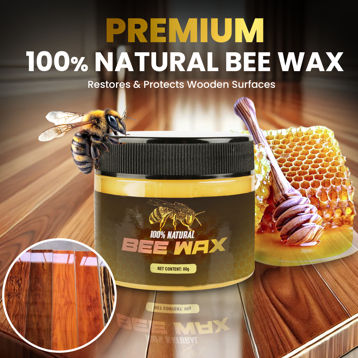 Bee Wax Wood Polish
