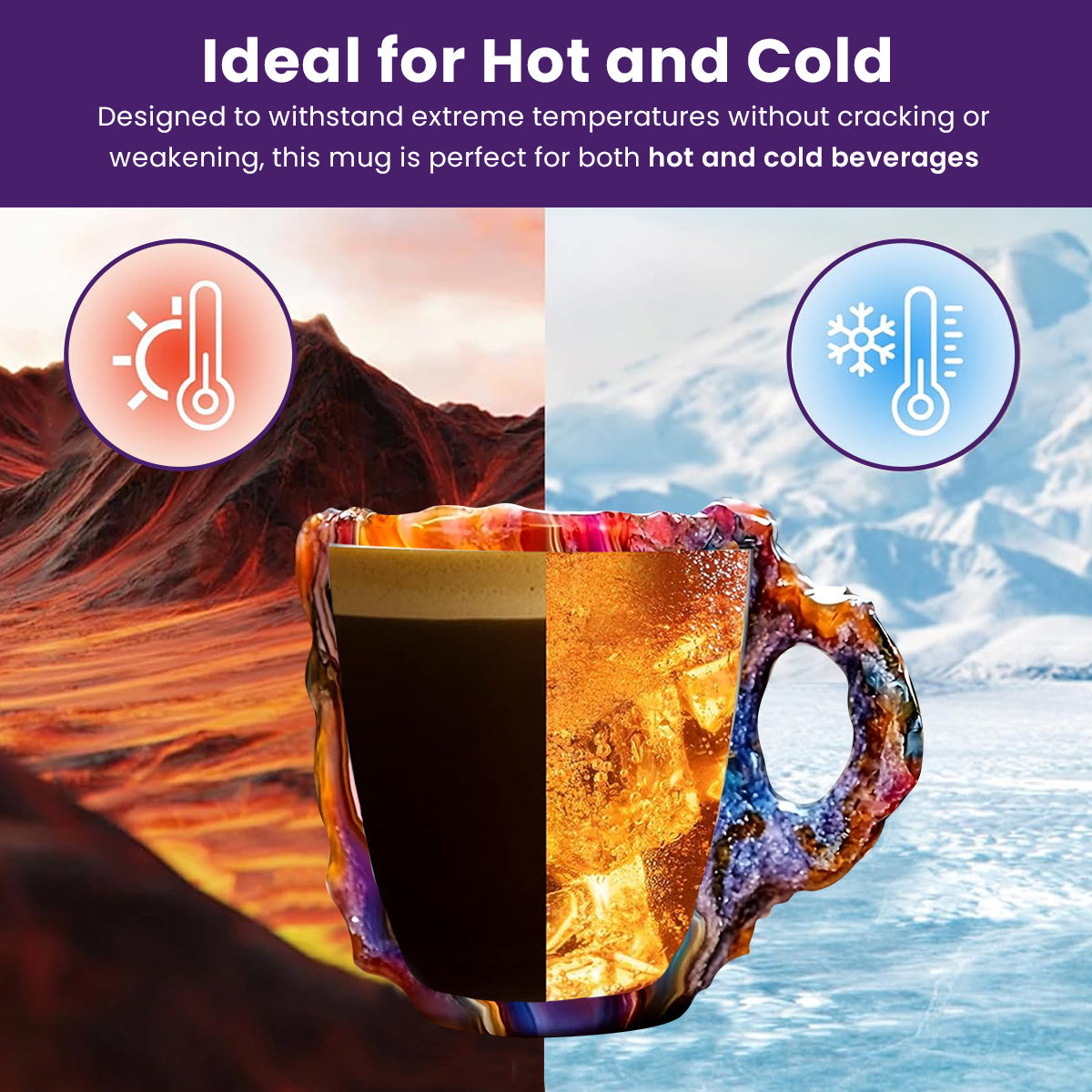 Mineral Crystal Coffee Mug