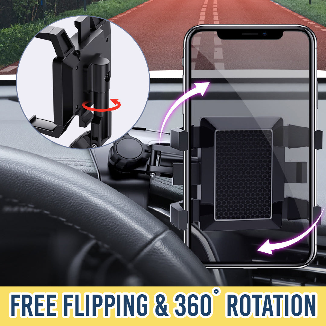 Double 360º Phone Holder Clip