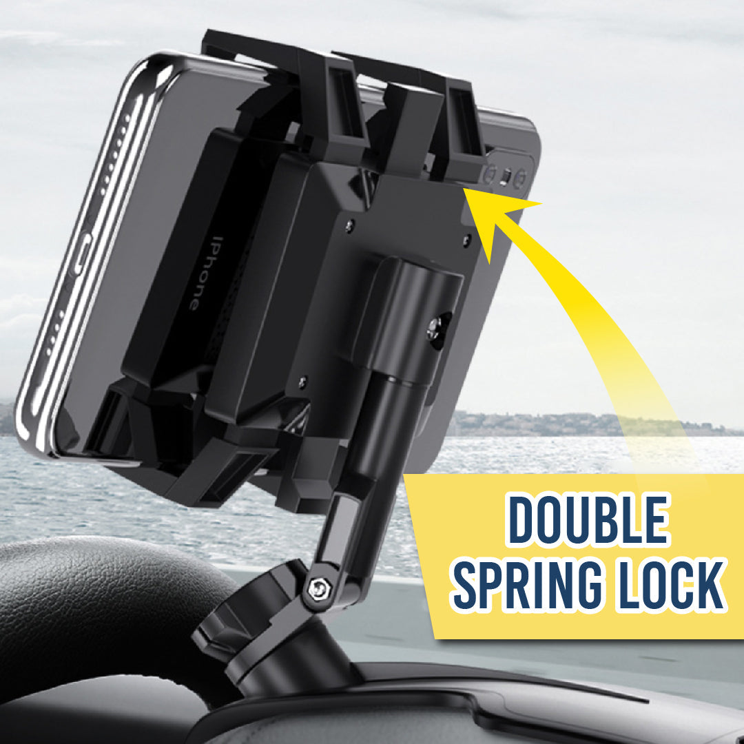Double 360º Phone Holder Clip